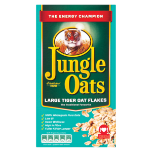 Jungle Oats Large Tiger Oat Flakes Porridge 1kg