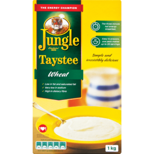 Jungle Regular Taystee Wheat Porridge 1kg
