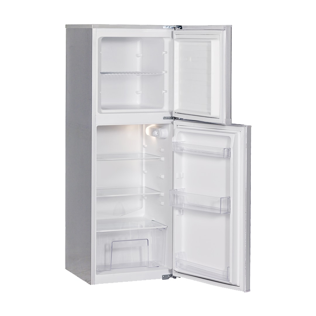 KIC 170LT METALLIC TOP FREEZER FRIDGE 518-1ME