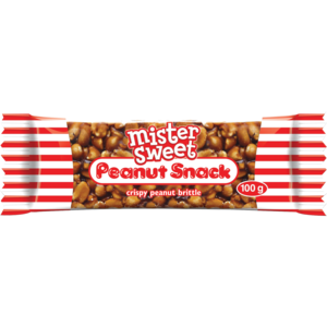 Mister Sweet Peanut Snack Bar 100g