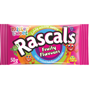 Mister Sweet Rascals Fruity Flavoured Chews 50g