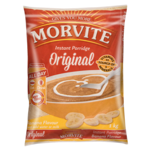Morvite Banana Flavoured Instant Porridge 1kg