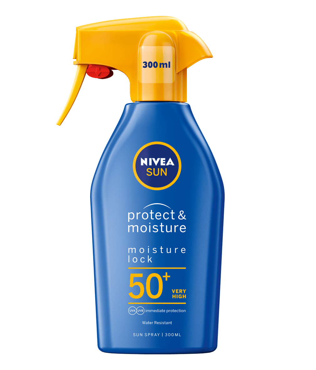 Nivea Sun Protect & Moisture Trigger Spray Spf50+ Sunscreen - 300ml - myhoodmarket
