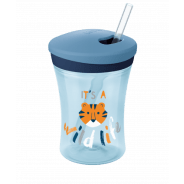 Nuk Action Cup 230ml 12 months+ Blue - myhoodmarket