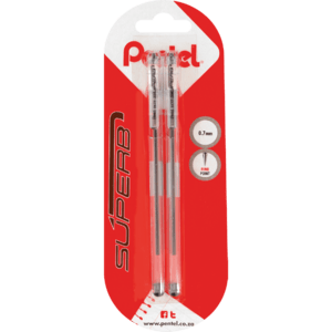 Pentel Black Ballpoint Pen 2 Pack - myhoodmarket