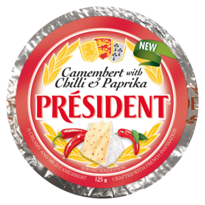 Président Chilli & Paprika Camembert 125g