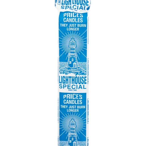 Price's White Light House Candles 400g