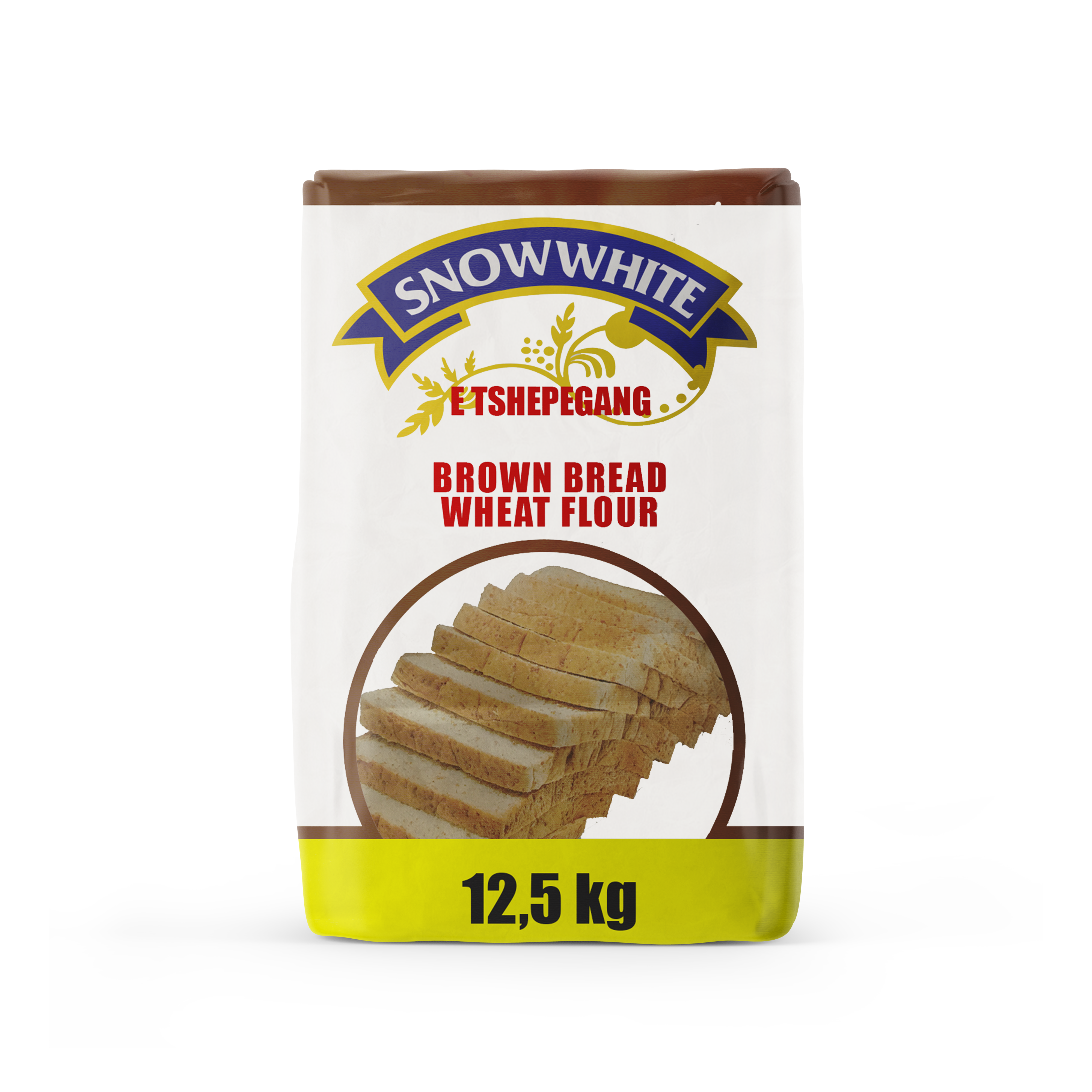 Snowwhite Flour Brown Bread 12.5 Kg