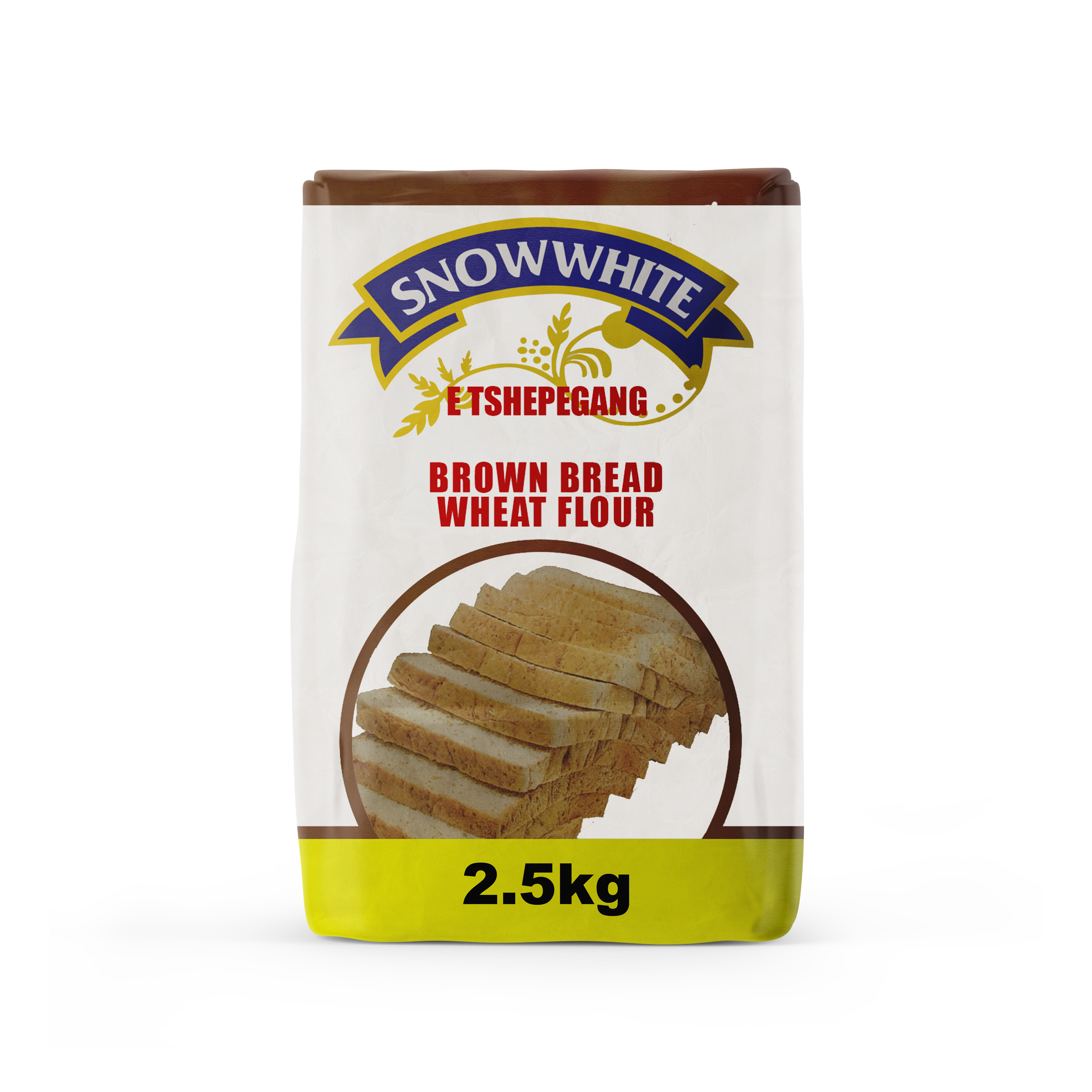 Snowwhite Flour Brown Bread 2.5 Kg