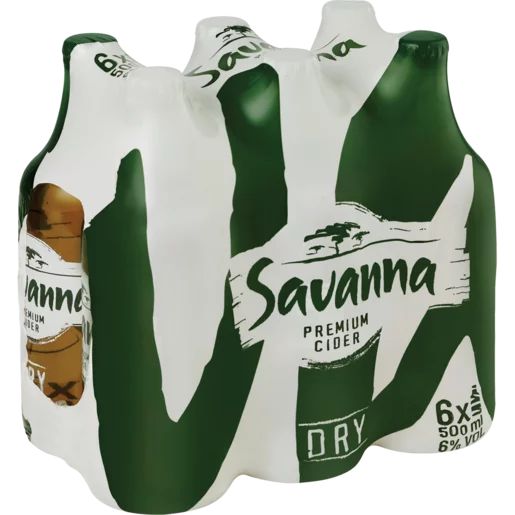 Savanna Dry Cider Bottles 6 x 500ml