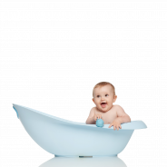 Snuggle Time Bath Tub Blue