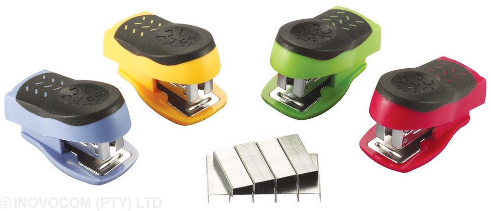 Bostitch Locker Buddy Mini Magnetic Base Stapler (20pg Capacity) Assorted