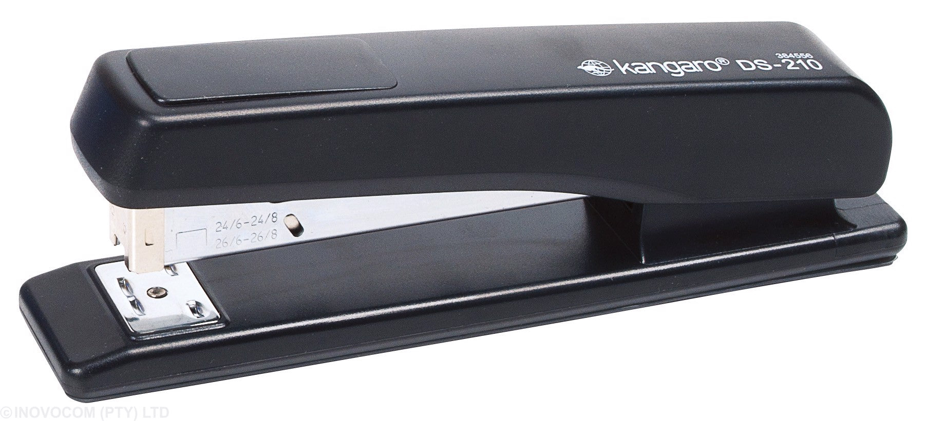Kangaro DS 210 Full Strip Plastic Stapler Black