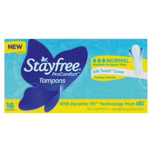 Stayfree Normal Tampons 16 Pack