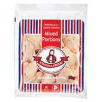 Tswana Pride Frozen Chicken Braai Pack mixed Portions 2kg - Hoodmarket