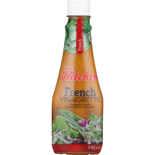 The Kitchen French Vinaigrette Salad Dressing 340ml