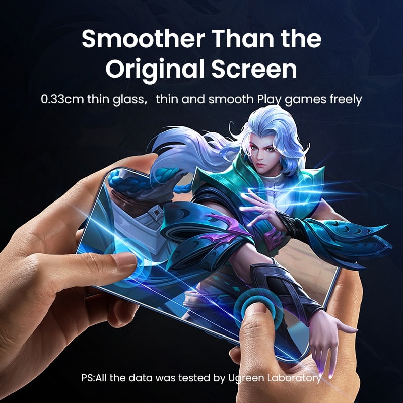 UGREEN 9D Phone Screen Protectors For iPhone 12 Pro Max Full Coverage