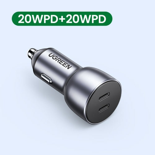 UGREEN Car Charger Type C Fast USB Charger for iPhone 13 12 Xiaomi Car