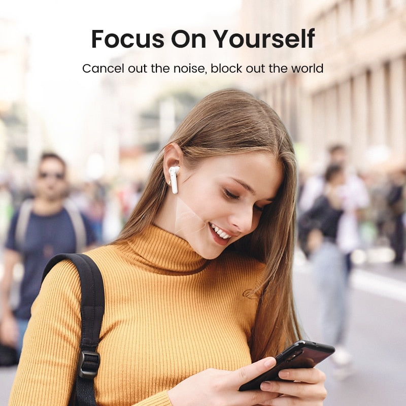 UGREEN HiTune T2 Bluetooth 5.0 True Wireless Earbuds TWS 4 Mic Stereo