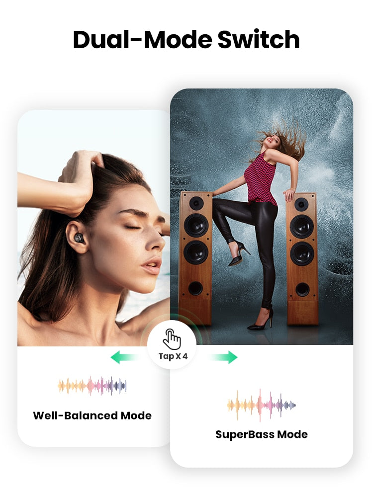 UGREEN HiTune TWS Headphones Wireless Bluetooth Earphones aptX with