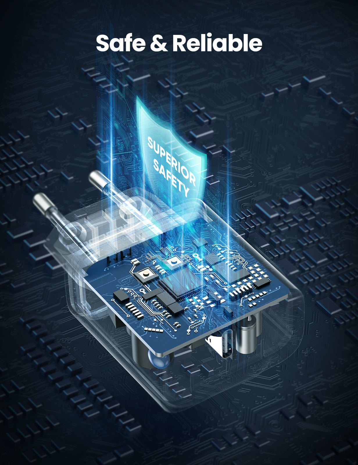 UGREEN PD Charger 20W Fast USB Type C Charger for iPhone 13 12 Quick