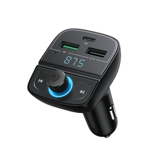 UGREEN Quick Charge 4.0 Car Charger for Phone FM Transmitter Bluetooth