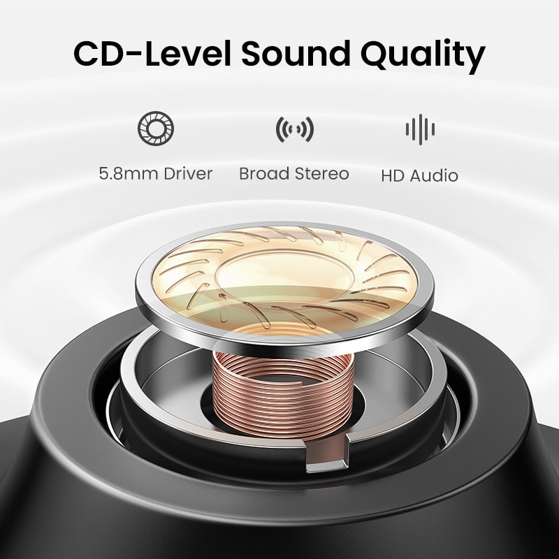 UGREEN TWS Wireless Bluetooth 5.0 Earphones Qualcomm aptX True