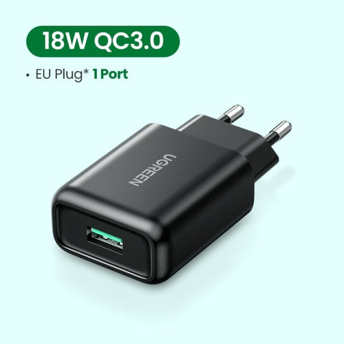 Ugreen USB Quick Charge 3.0 QC 18W USB Charger QC3.0 Fast Wall Charger