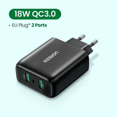 Ugreen USB Quick Charge 3.0 QC 18W USB Charger QC3.0 Fast Wall Charger