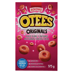 Bokomo Otees Original Mixed Berry Flavoured Cereal 375g - myhoodmarket