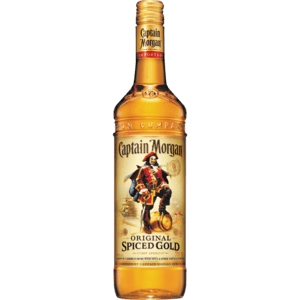 Captain Morgan Original Spiced Gold Rum Bottle 750ml - myhoodmarket