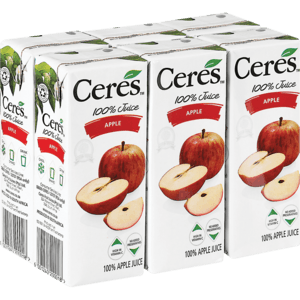 Ceres Apple Juice Pack 6 x 200ml - myhoodmarket