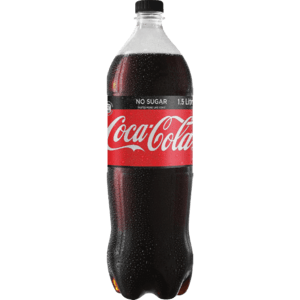 Coca-Cola Zero Soft Drink Bottle 1.5L