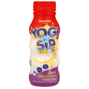 Danone Yogi Sip Granadilla Yoghurt Drink 250g - myhoodmarket