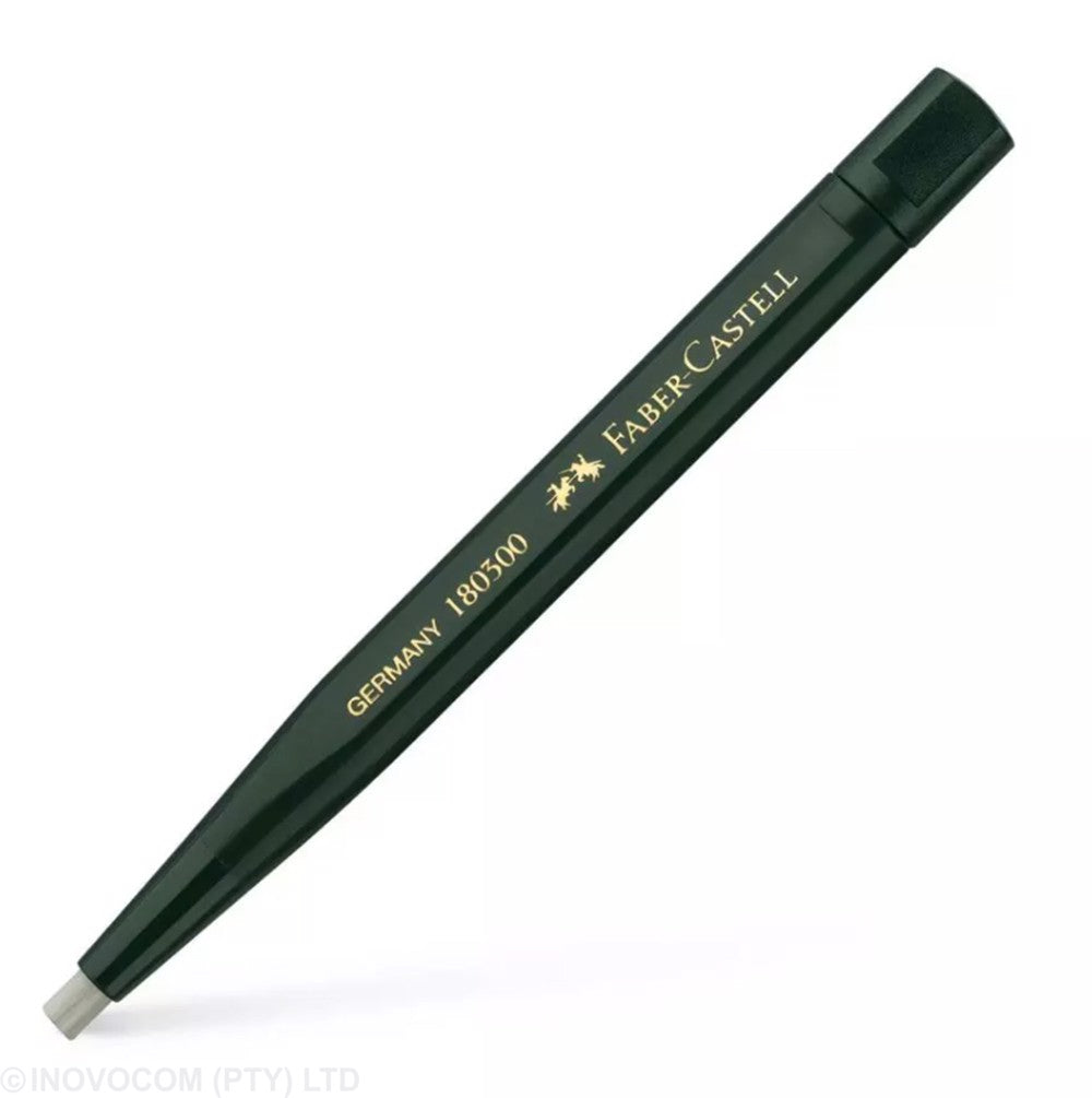 FABER-CASTELL 180300 - Drehstift mit Glasradierer, Schaftfarbe: grün FABER-CASTELL 180300 - Drehstift mit Glasradierer, Schaftfarbe: grün