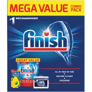 Finish Mega Value Dishwasher Combo Pack - myhoodmarket