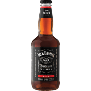 Jack Daniel's Whiskey & Cola Cooler Bottle 330ml