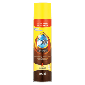 Pledge Lemon Oil Wood Polish 300ml - myhoodmarket