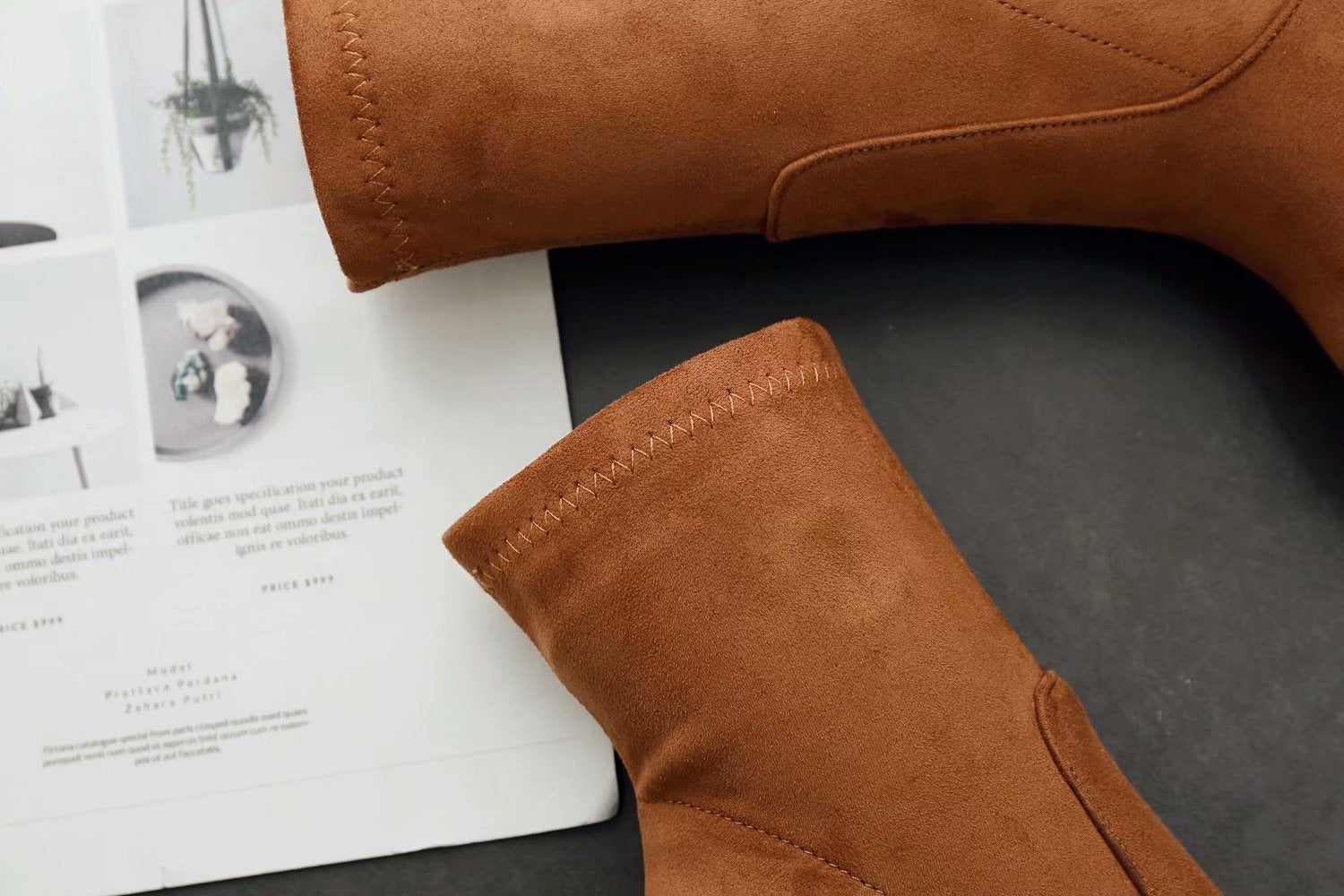 Women's Boots High Heel Fashion Stiletto Martin Shoes With Pointed