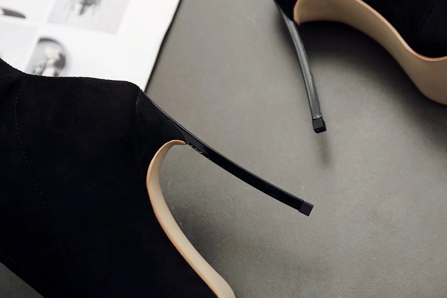 Women's Boots High Heel Fashion Stiletto Martin Shoes With Pointed