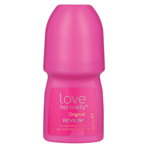 Revlon Love Her Madly Original Ladies Anti-Perspirant Roll-On 50ml - myhoodmarket
