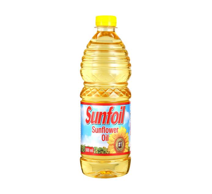 Sunfoil Sunflower Oil (12 x 500ml) - myhoodmarket