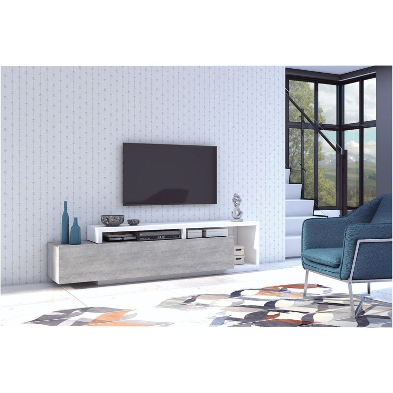 Bota White TV Stand