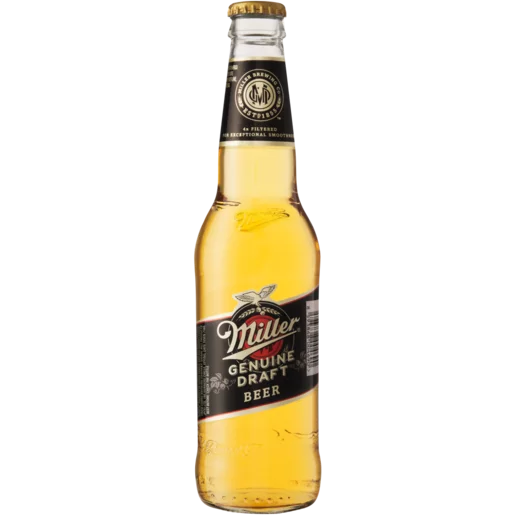 Miller Genuine Draft Beer Bottle 330ml