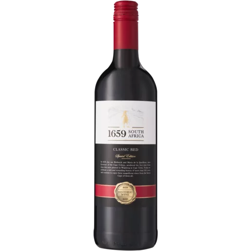 1659 Red Special Edition Red Wine Bottle 750ml