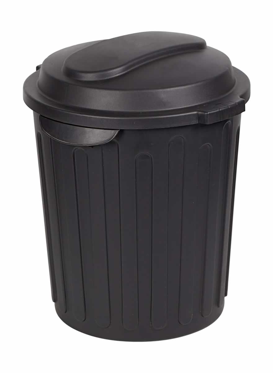 60L Dustbin | Black