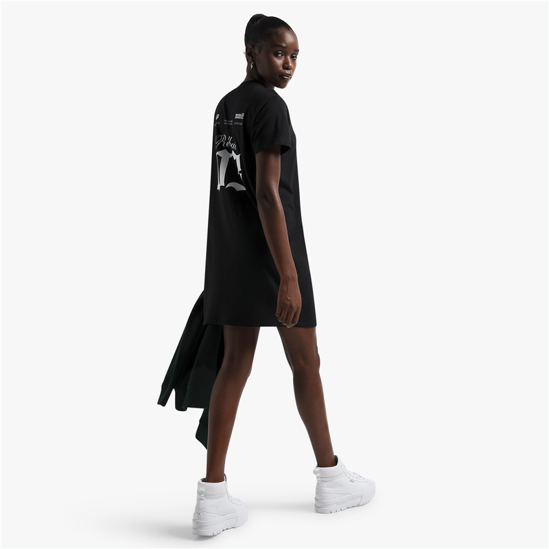 Redbat Women's Black T-Shirt Dress - S - Hoodmarket Redbat Women's Black T-Shirt Dress - S - Hoodmarket