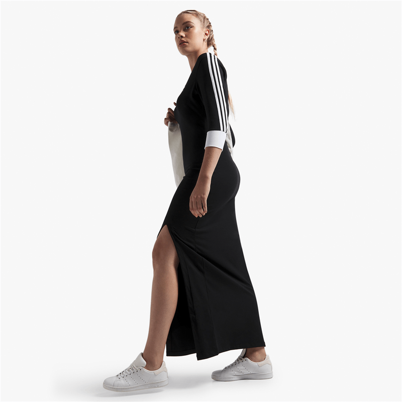 Adidas Originals Women's Black V-Neck Dress