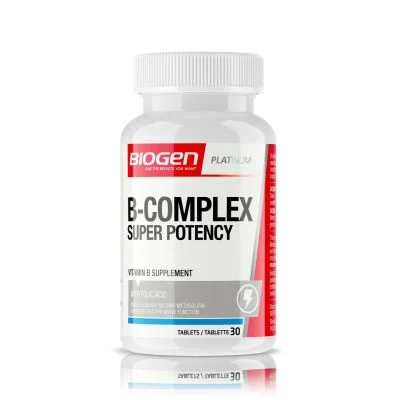 Biogen B Complex Super Potency 30 Tabs