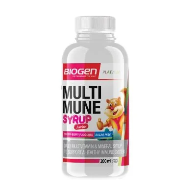 Biogen Junior Multi Mune Syrup Cherry Berry 200ml